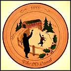 The Old Canal Collector Plate by Mary Jane Hillegass MAIN