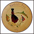 Amish Mother & Daugher Collector Plate by Mary Jane Hillegass MAIN