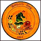 Mother And Cradle Collector Plate by Mary Jane Hillegass MAIN