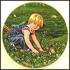 Billy's Treasure Collector Plate by Nancy Turner MAIN