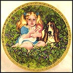 Jenny Collector Plate by Nancy Turner MAIN