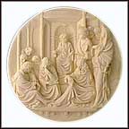 Christ Among The Doctors Collector Plate by Albertu Santangela MAIN