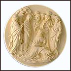 The Raising Of Lazarus Collector Plate by Albertu Santangela MAIN