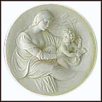 Beatific Madonna Collector Plate by Ado Santini MAIN