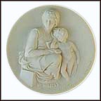 Pensive Madonna Collector Plate by Ado Santini MAIN
