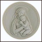 Della Robbia's Madonna Collector Plate by Ado Santini MAIN