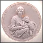 Michelangelo's Madonna Collector Plate by Ado Santini MAIN