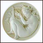 Euterpe, Muse Of Music Collector Plate by Sergio Benvenutí MAIN
