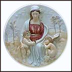 The Gift Of Wisdom Collector Plate by Albertu Santangela MAIN