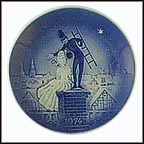 The Shepherdess And The Chimney Sweep Collector Plate by Svend Otto MAIN