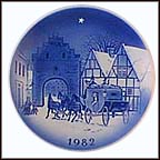 Twelve By The Mailcoach Collector Plate by Svend Otto MAIN