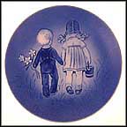 Flowers For Mother Collector Plate by Mads Stage MAIN