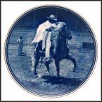 Peruvian Paso Collector Plate by Poul T. Christensen MAIN