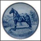 Tennessee Walking Horse Collector Plate by Poul T. Christensen MAIN