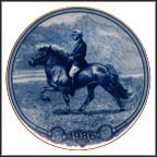 Icelandic Pony Collector Plate by Poul T. Christensen MAIN