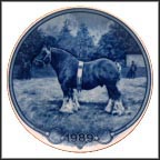 Jutlander Horse Collector Plate by Poul T. Christensen MAIN