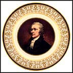 Alexander Hamilton Collector Plate by John Trumbull MAIN