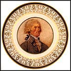 Thomas Jefferson Collector Plate by John Trumbull MAIN