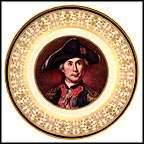 John Paul Jones Collector Plate by Charles Wilson Peale MAIN