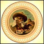 Pony Express Collector Plate by Jack Woodson MAIN