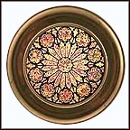 Creation Rose Window, Washington Cathedral Collector Plate MAIN