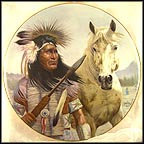 Chief Pontiac Collector Plate by Gregory Perillo MAIN