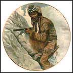 Davy Crockett Collector Plate by Gregory Perillo MAIN
