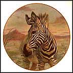 Zebra Collector Plate by Gregory Perillo MAIN