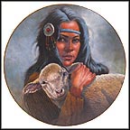 Lily Of The Mohawks Collector Plate by Gregory Perillo MAIN