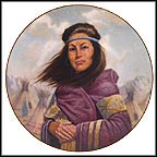 Sacajawea Collector Plate by Gregory Perillo MAIN