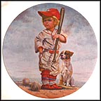 The Big Leaguer Collector Plate by Gregory Perillo MAIN