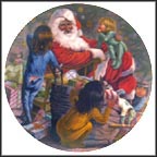Santa's Joy Collector Plate by Gregory Perillo MAIN