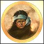 Apache Boy Collector Plate by Gregory Perillo MAIN