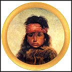 Navajo Girl Collector Plate by Gregory Perillo MAIN
