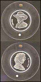 Van Gogh / Van Dyck - set of 2 Collector Plate MAIN