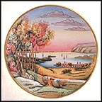 Hudson Valley Collector Plate by Vincente Tiziano MAIN