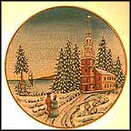 Old North Church Collector Plate by Vincente Tiziano MAIN
