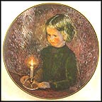 Jennifer By Candlelight Collector Plate by William Bruckner MAIN