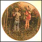 Feeding The Neighbor's Pony Collector Plate by Irish McCalla MAIN