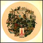 Summer Olympics - Moscow Collector Plate by Alton S. Tobey MAIN
