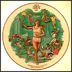 Summer Olympics - Los Angeles Collector Plate by Alton S. Tobey MAIN