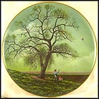 Come Fly With Me (Spring Oak) Collector Plate by Ralph J. Homan MAIN