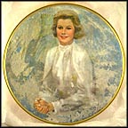 Princess Grace Collector Plate by Thornton Utz MAIN