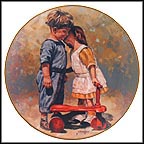 Old Fashioned Persuasion - artist signed Collector Plate by Eugene Christopherson MAIN