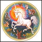 Followers Of Dreams Collector Plate by K. Chin MAIN