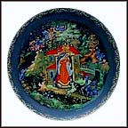 The Princess And The Seven Bogatyrs Collector Plate by Aleksandr I. Kovalev MAIN