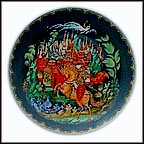 Ruslan And Ludmilla Collector Plate by Gleb V. Lubimov MAIN