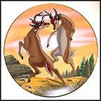 The Challenge Collector Plate by Disney Studio Artists MAIN