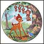 Bambi's Woodland Friends Collector Plate by Disney Studio Artists MAIN