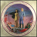 Colors of the Wind Collector Plate by Disney Studio Artists MAIN